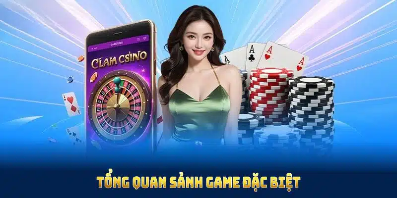 Tổng quan sảnh game của 18WIN giúp người chơi trải nghiệm không giới hạn